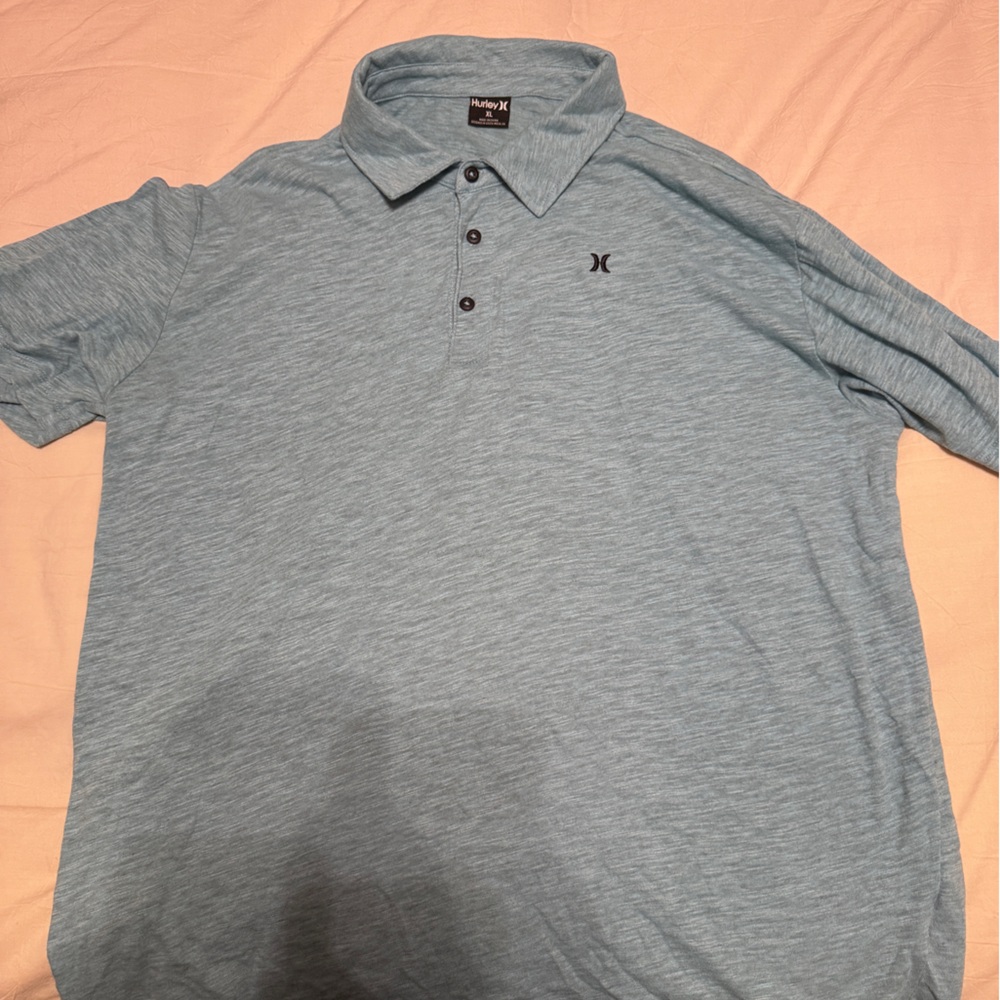Hurley Light Blue Casual Shirt